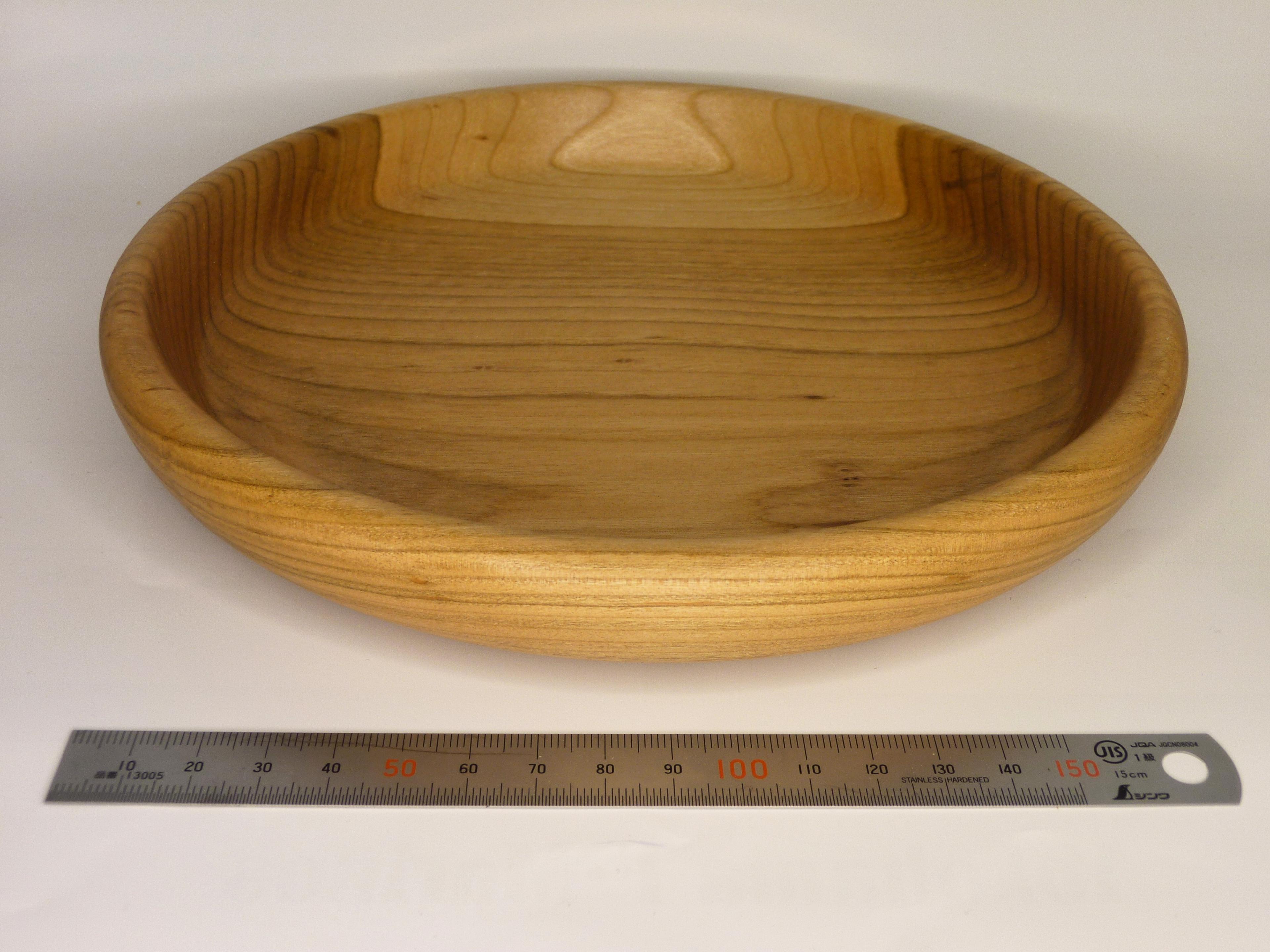 木製食器　ヤマザクラ　皿 木の器