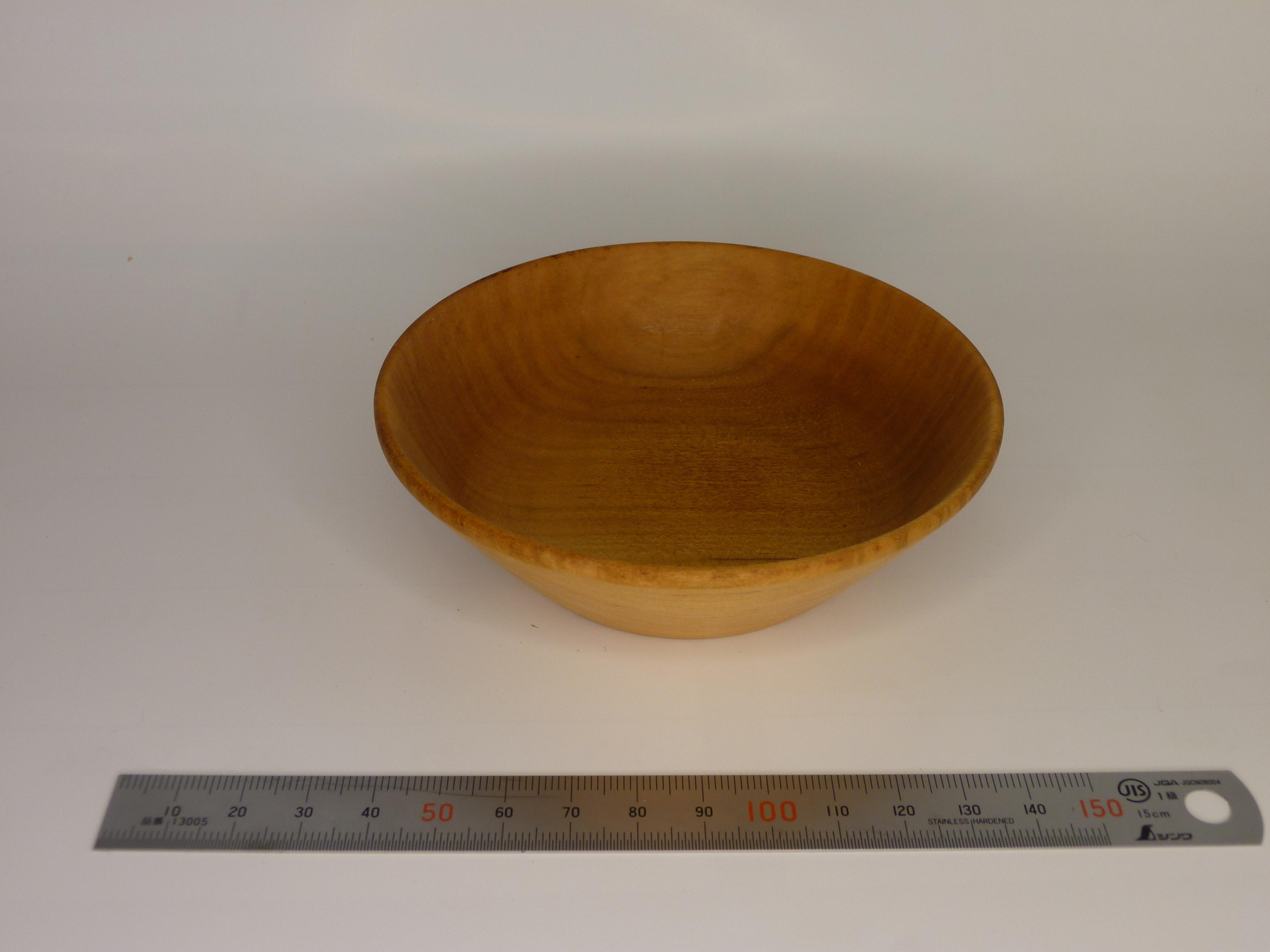 木製食器（燻製の香りが漂う器）ヤマザクラ　小皿（深め） 木の器